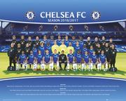 Plakaty - GBeye Plakat Chelsea - Team 16/17 - 50 x 40 cm  PostersDE MP2039 - miniaturka - grafika 1