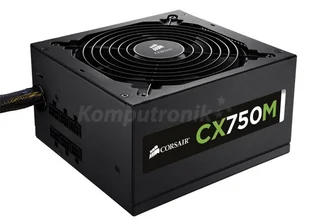 Corsair CX 750M moduł zasilaczy 750 W 20+4 pin ATX ATX Czarny CP-9020061-EU - Dyski SSD - miniaturka - grafika 2