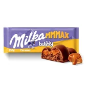 Czekolada - Milka Bubbly Caramel 250g - miniaturka - grafika 1