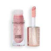 Błyszczyki do ust - Makeup Revolution Pout Bomb Shimmer Lip Gloss Błyszczyk do Ust Shine Pink - miniaturka - grafika 1