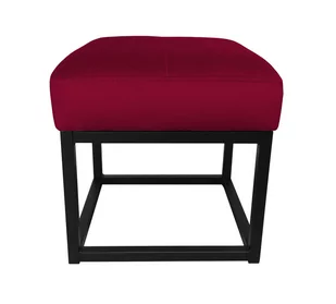 Pufa MAX LOFT podstawa czarna - Pufy i podnóżki - miniaturka - grafika 1