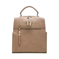 Plecaki - Plecak Nobo NBAG-N2920-C015 Beżowy - miniaturka - grafika 1
