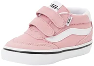 Buty dla chłopców - Vans Unisex Brooklyn Mid V trampki chłopięce unisex, różowy świt, 2,5 UK dziecko, Różowy świt, 2.5 UK Child - miniaturka - grafika 1