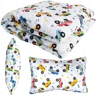 Kołdry i poduszki dla dzieci - KOMPLET 100x135+40x60KOŁDRA+PODUSZKA NA LATO DLA DZIECKA PIKOWANY-POLSKI - miniaturka - grafika 1