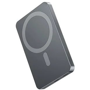 Powerbank indukcyjny AWEI MagSafe P112K 5000mAh 15W Szary | Bezpłatny transport - Powerbanki - miniaturka - grafika 1