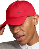 Czapki damskie - Czapka z daszkiem NIKE Dri-FIT Club Czerwona S/M - miniaturka - grafika 1