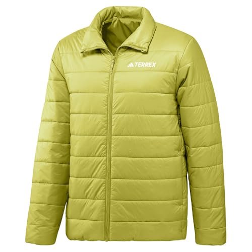 adidas Mężczyźni Terrex Multi Essentials Insulated Jacket, preloved lime, L