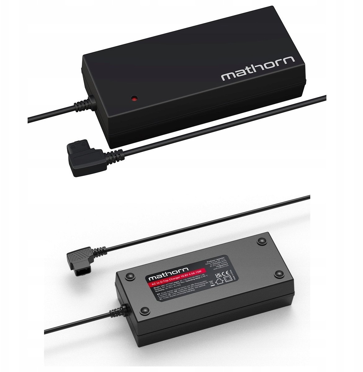Zasilacz Mathorn Mathorn MBC-SDT75AC-EU – zasilacz i ładowarka D-TAP 16,8 V 75 W