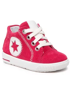 Buty dla dziewczynek - Superfit Sneakersy 1-000348-5000 M Różowy - grafika 1