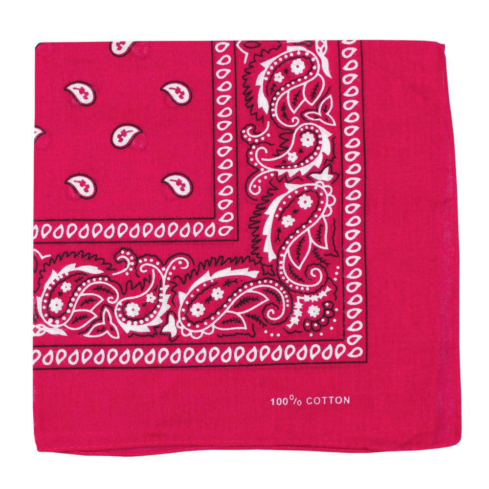 Bandana Chusta Damska Męska Bawełniana Bandamka Apaszka Bawełna Paisley - Band-Tur-25