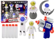 Zabawki militarne - Zestaw Pistolet Na Miękkie Strzałki Kosmiczny Kosmonauci - miniaturka - grafika 1
