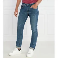 Spodnie męskie - Pepe Jeans London Jeansy CASH | Regular Fit - miniaturka - grafika 1