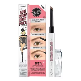 Benefit Goof Proof Brow Pencil Mini - Akcesoria i kosmetyki do stylizacji brwi - miniaturka - grafika 1