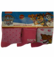 Skarpetki dla dzieci - Skarpetki dla dziewczynki Psi Patrol 3 Pack - miniaturka - grafika 1