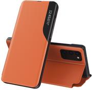 Etui i futerały do telefonów - Eco Leather View Case elegancki futerał etui z klapką i funkcją podstawki Samsung Galaxy A32 5G pomarańczowy - miniaturka - grafika 1