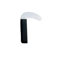 Akcesoria dla osób starszych i niepełnosprawnych - Wygięty, ergonomiczny nóż dla niepełnosprawnych - parkinson, reumatyzm : noz_ergonomiczny_prosty_krzywy - Wygięty - miniaturka - grafika 1