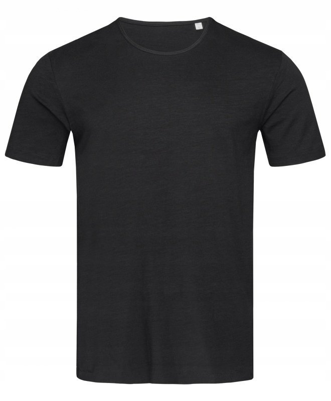 T-shirt męski Koszulka męska bawełniana STEDMAN ST9400 Crew Neck Black S