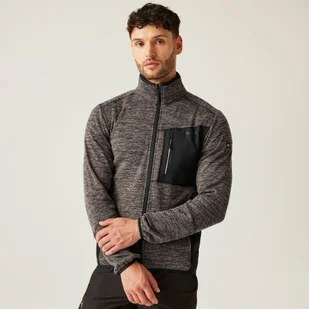 Regatta Męski Polar Baslinn Brązowy, Rozmiar: XXL - Bluzy męskie - miniaturka - grafika 1