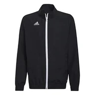 Koszulki i topy damskie - adidas Unisex Kids Track Top Ent22 Prejkty, czarny, H57532, 140 EU - miniaturka - grafika 1
