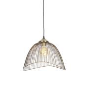 Lampy sufitowe - QAZQA Designerska lampa wisząca mosiężna 39,8 cm - Pia - miniaturka - grafika 1