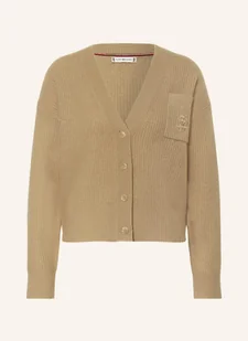 Tommy Hilfiger Kardigan beige - Swetry damskie - miniaturka - grafika 1