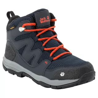 Buty dla chłopców - Buty trekkingowe dziecięce MTN ATTACK 3 TEXAPORE MID K Dark Blue / Orange - grafika 1