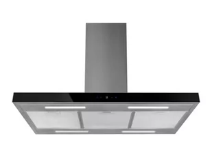 Nortberg Sento Island Strips 60 Inox-Black - Okapy kuchenne - miniaturka - grafika 1