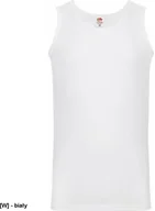Koszulki męskie - FOTL-610980 - Koszulka Athletic Vest bez rękawów, męska - biały M - miniaturka - grafika 1