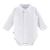 Body dla niemowląt - Ewa 933113 Body Ceremony Kołnierz Biały 62 - miniaturka - grafika 1