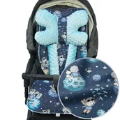 Akcesoria do wózków - Kerstin WKŁADKA DO WÓZKA MINKY SPACERÓWKI - miniaturka - grafika 1