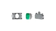 Inne akcesoria elektryczne - Spamel Lampka sygnalizacyjna 22mm zielona 24-230V ACDC SP22-LZ-LED-UNI\ACDC SP22-LZ-LED-UNI\AC/DC - miniaturka - grafika 1