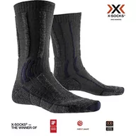 Skarpetki damskie - Skarpety X-Socks Trek X Merino Light Socks szary Anthracite/Melange 42-44 - miniaturka - grafika 1