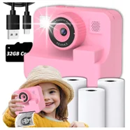 Aparat Cyfrowy Natychmiastowy Fotograficzny MINI DRUKARKA kamera gry