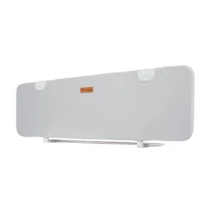 Osłona zabezpieczająca na łóżko 150 x 44 x 41 cm Nukido szara - Zabezpieczenia dla dzieci - miniaturka - grafika 1