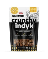 Przysmaki dla psów - UNISZKI Crunchy indyk - Szałwia Pokrzywa 80g - miniaturka - grafika 1