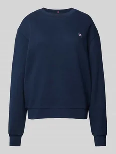 Bluza z wyhaftowanym logo - Bluzy damskie - miniaturka - grafika 1