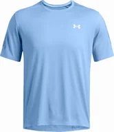 Koszulki męskie - Under Armour Koszulka Under Armour UA Męski T-shirt UA Tech- niebieska XXL - miniaturka - grafika 1
