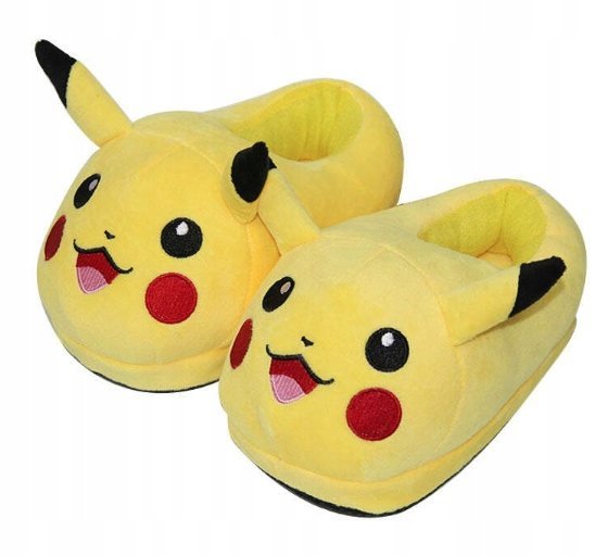 Pluszowe Kapcie Buty Pikachu Pokemon Śmieszne Prezent