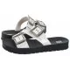 Klapki i japonki damskie - Klapki Start Slide Fem HH285108/90015 White/Black (ZA165-a) Zaxy - miniaturka - grafika 1