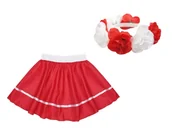 Dresy i komplety dla dziewczynek - ZESTAW NARODOWY CZERWONY 2el - miniaturka - grafika 1