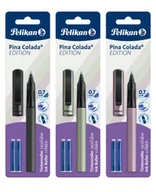 Pióra kulkowe - Pelikan Pina Colada Edition Długopis z wkładem Niebieski 1 szt. - miniaturka - grafika 1
