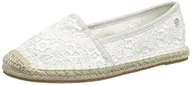 Espadryle damskie - TOM TAILOR Damskie buty Espadryle, biały - biały biały - 37 eu - miniaturka - grafika 1
