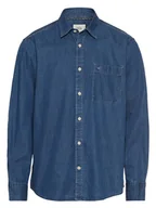 Koszule męskie - Camel Active Koszula dżinsowa - Regular fit - w kolorze niebieskim - miniaturka - grafika 1