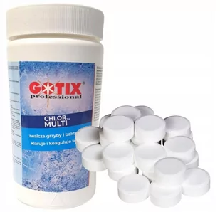 Tabletki 10szt x 20g do Basenu Chlortix Multii - Akcesoria do basenów - miniaturka - grafika 1