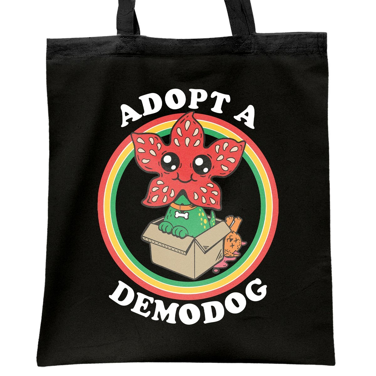 Torba bawełniana czarna Stranger Things Eleven Hawkins Dla Fanów Serialu