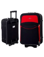 Walizki - Duża walizka podróżna 773 XXL CZARNO-CZERWONY - miniaturka - grafika 1