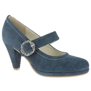 HIRSCHKOGEL Czółenka damskie 3005717, niebieski - Niebieski granatowy - 39 eu - Czółenka - miniaturka - grafika 1