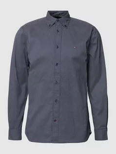 Koszule męskie - Koszula casualowa z kołnierzykiem typu button down model ‘CORE FLEX MINI’ - grafika 1