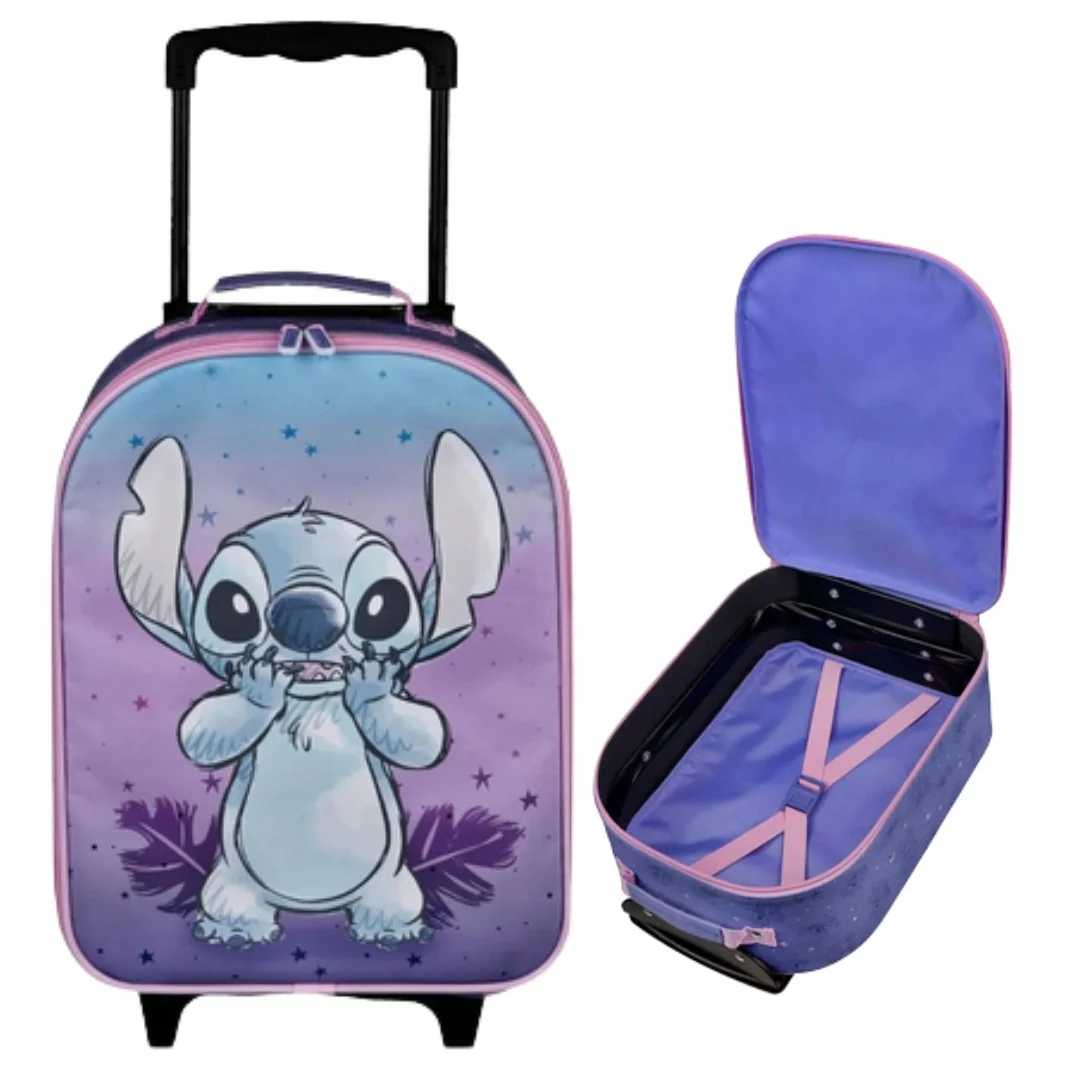 Walizka Lilo i Stitch na Kółkach Dziecięca Licencyjna Podróżna Prezent