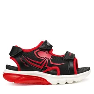 Buty dla chłopców - Sandały Geox J Ciberdron B J55MXC 014CE C0048 S Czarny - miniaturka - grafika 1